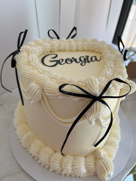 The Georgia Heart cake